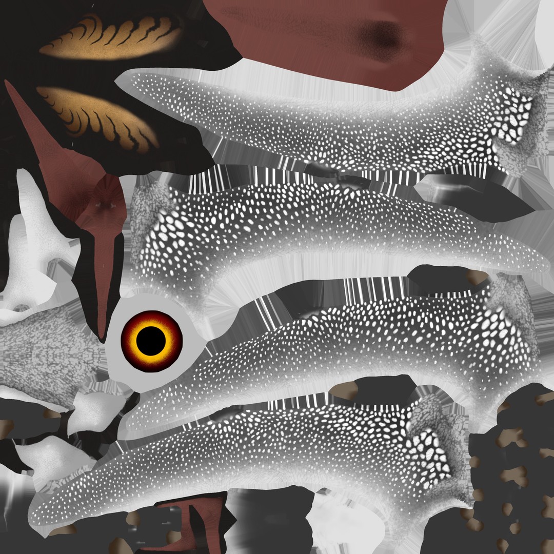 Thalassodromeus 3D Model – Low Poly Dinosaur Asset, FBX