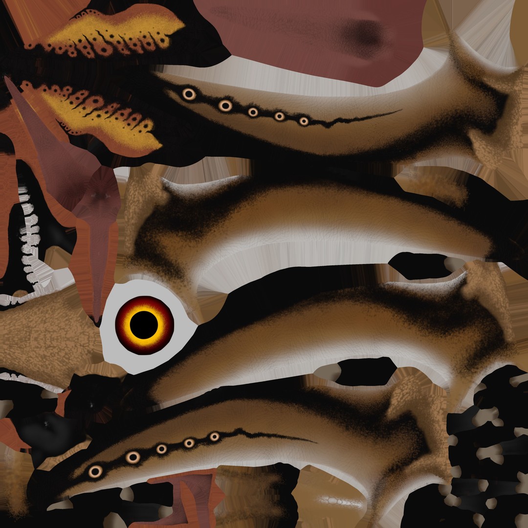 Thalassodromeus 3D Model – Low Poly Dinosaur Asset, FBX - View 13