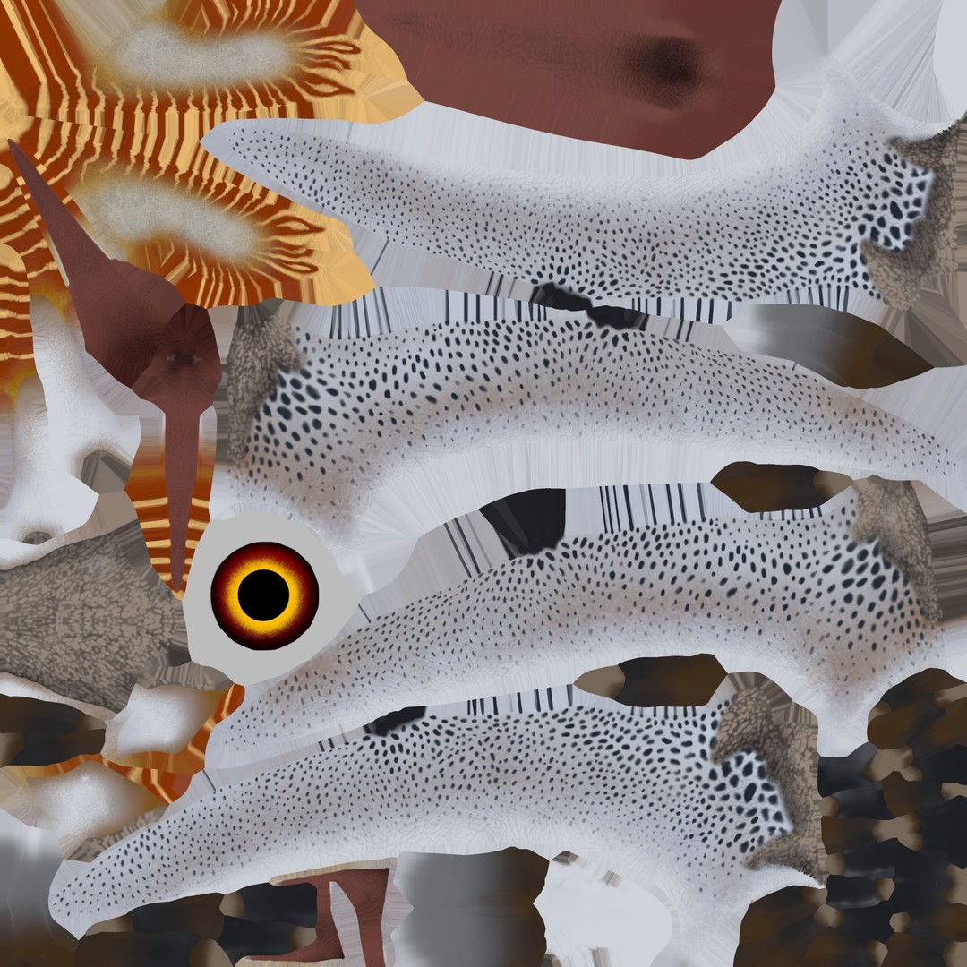 Thalassodromeus 3D Model – Low Poly Dinosaur Asset, FBX - View 9
