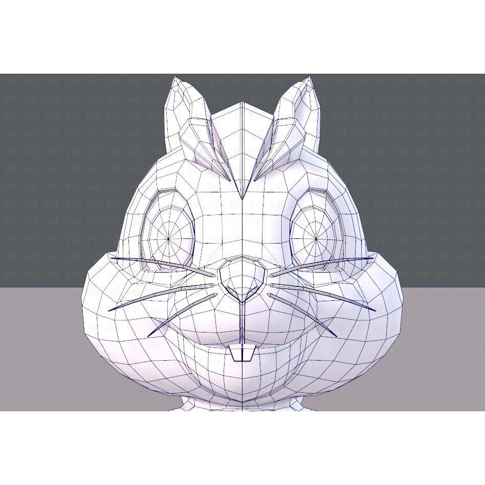 Squirrel 3D Model – Low Poly Cartoon Animal for Animation - View 46
