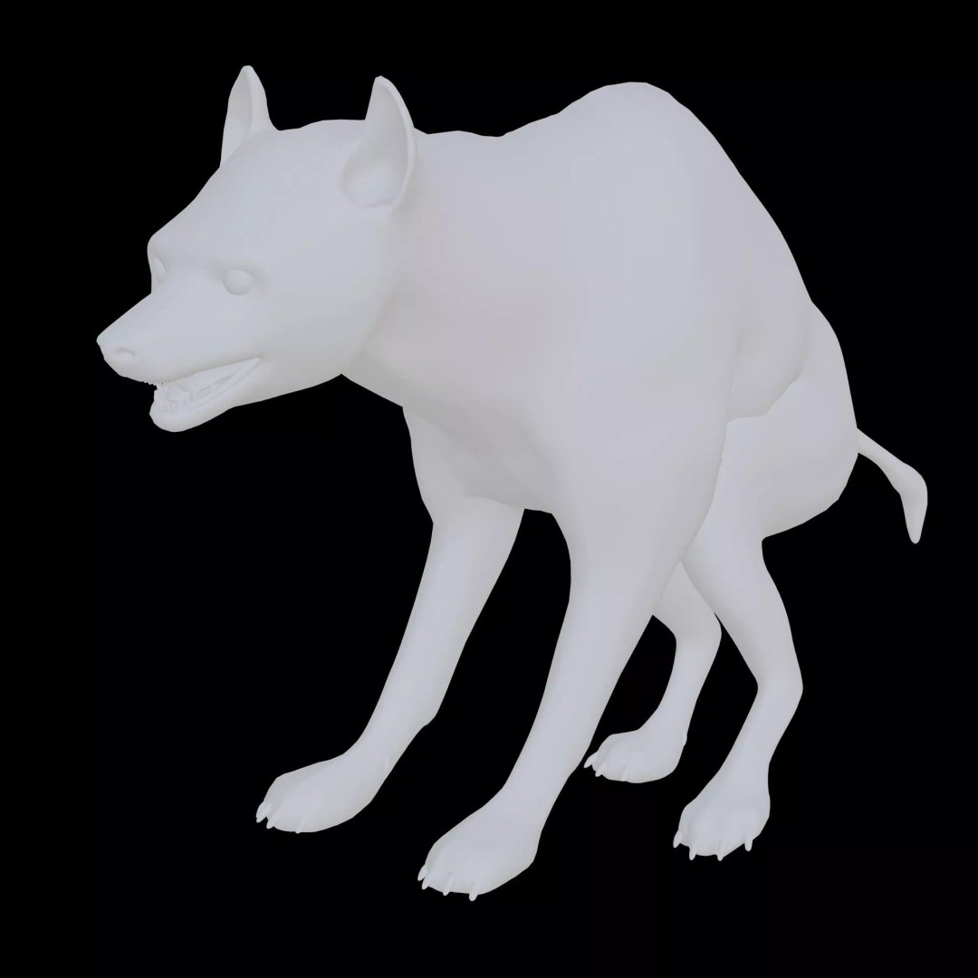Rigged Lion 3D Model – Low Poly Animal Asset, FBX, PBR - View 24