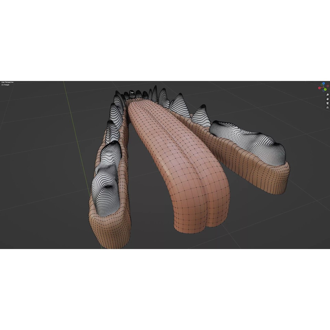 Kovu Anthro Wolf 3D Model – Low Poly Rigged Character, Blender & More - View 44