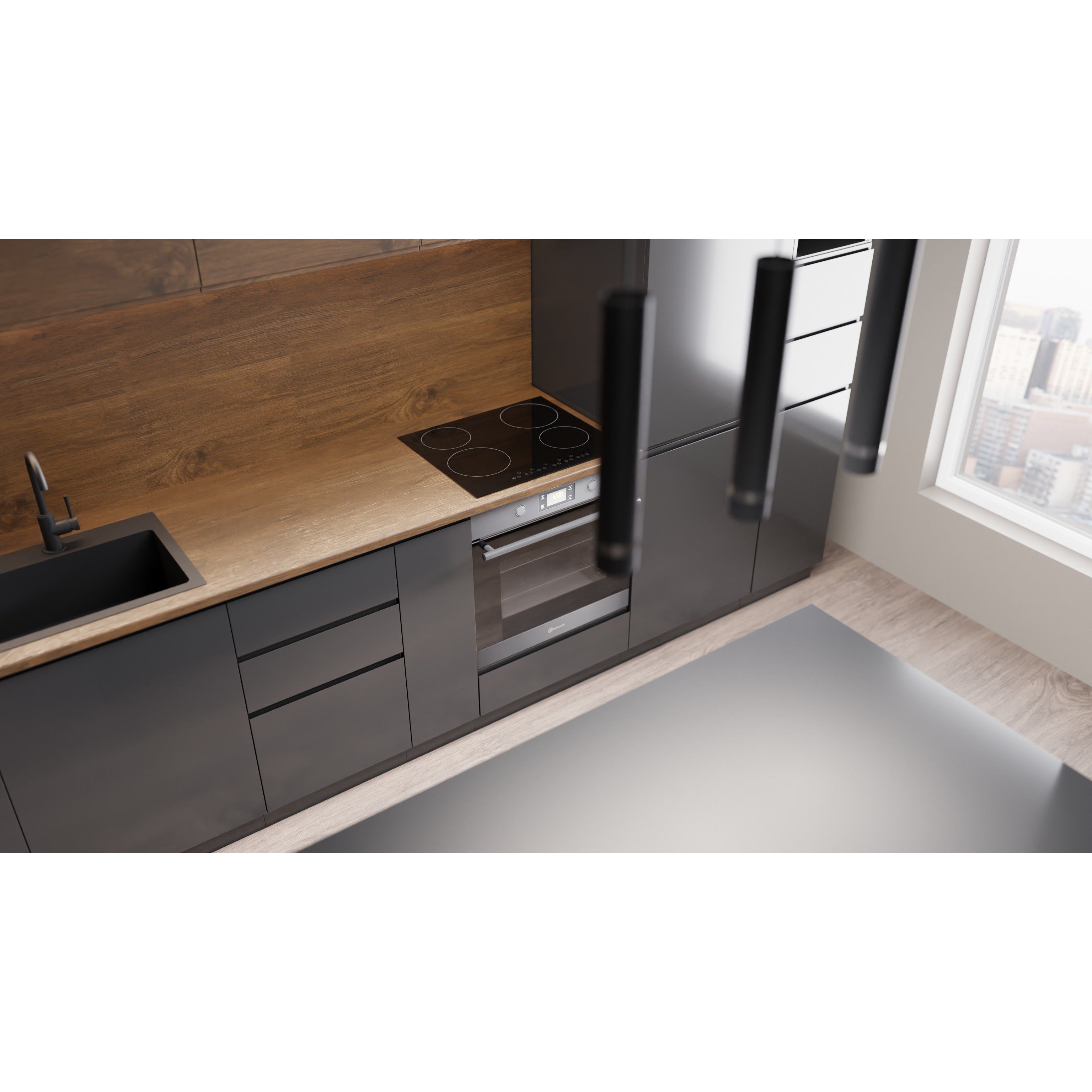 Luxury Kitchen Assets SET 1 - Low-Poly 3D Model - View 3