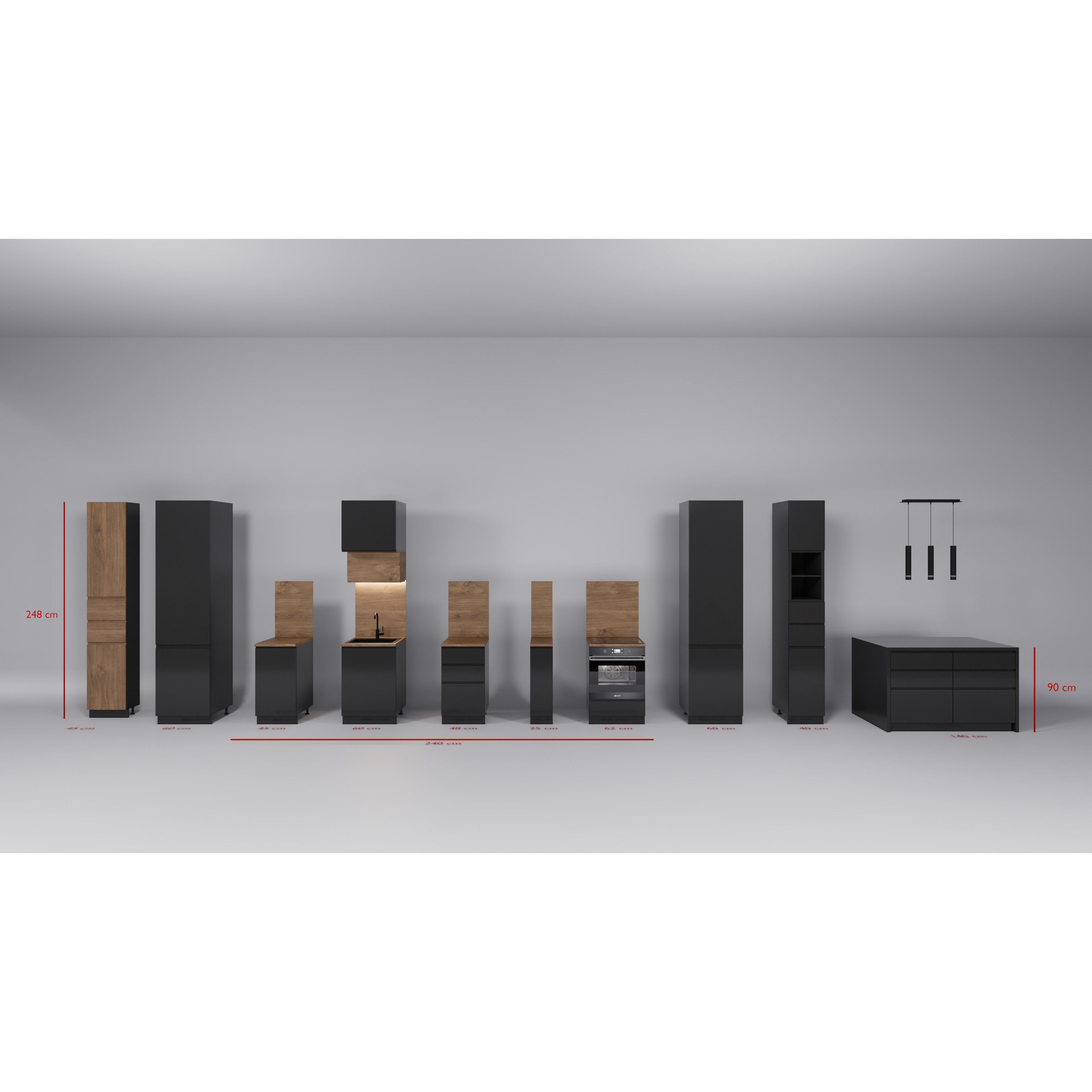 Luxury Kitchen Assets SET 1 - Low-Poly 3D Model - View 8