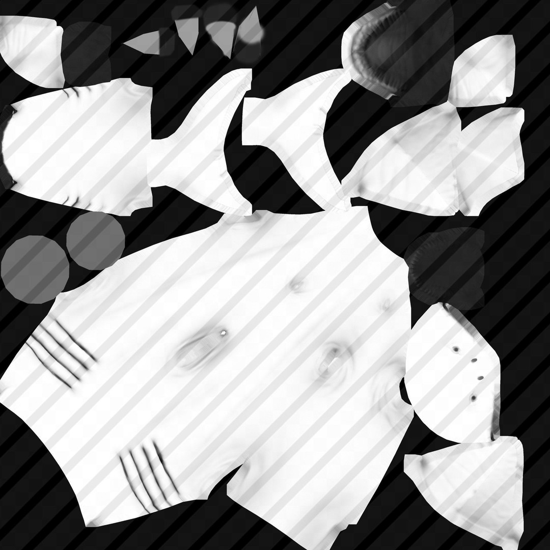 Great White Shark 3D Model – Low Poly Animated Rigged Asset, FBX - View 25
