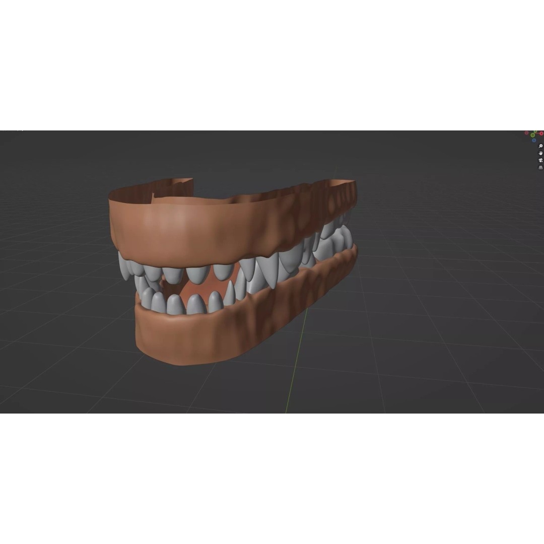 Maggie Anthro Dingo 3D Model – Low Poly Rigged Character, Blender - View 34