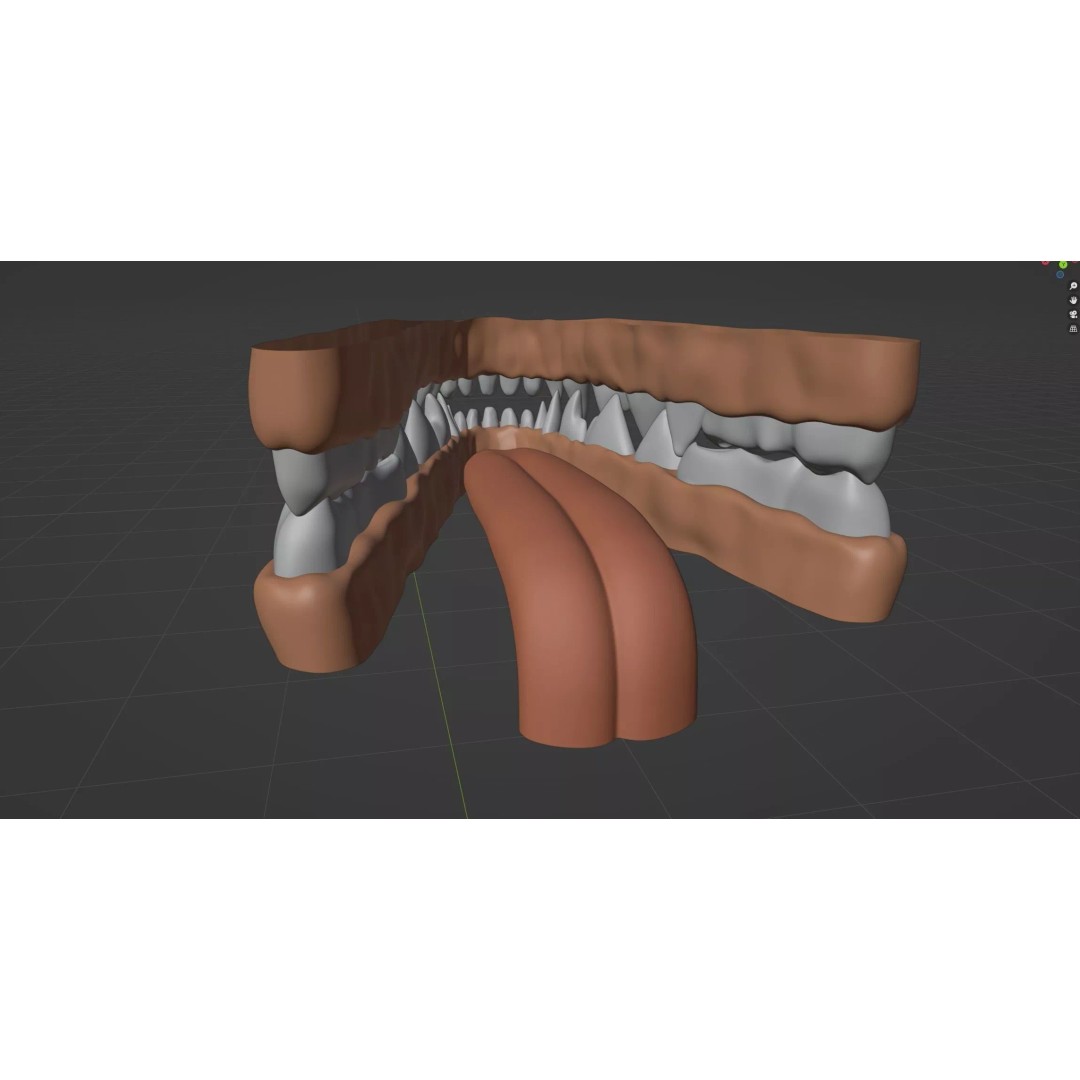 Maggie Anthro Dingo 3D Model – Low Poly Rigged Character, Blender - View 35