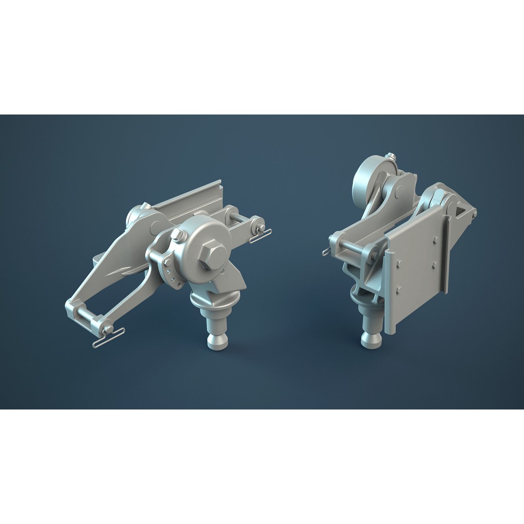 M2HB Browning Machine Gun 3D Model – High Poly Game Asset, FBX & OBJ - View 12