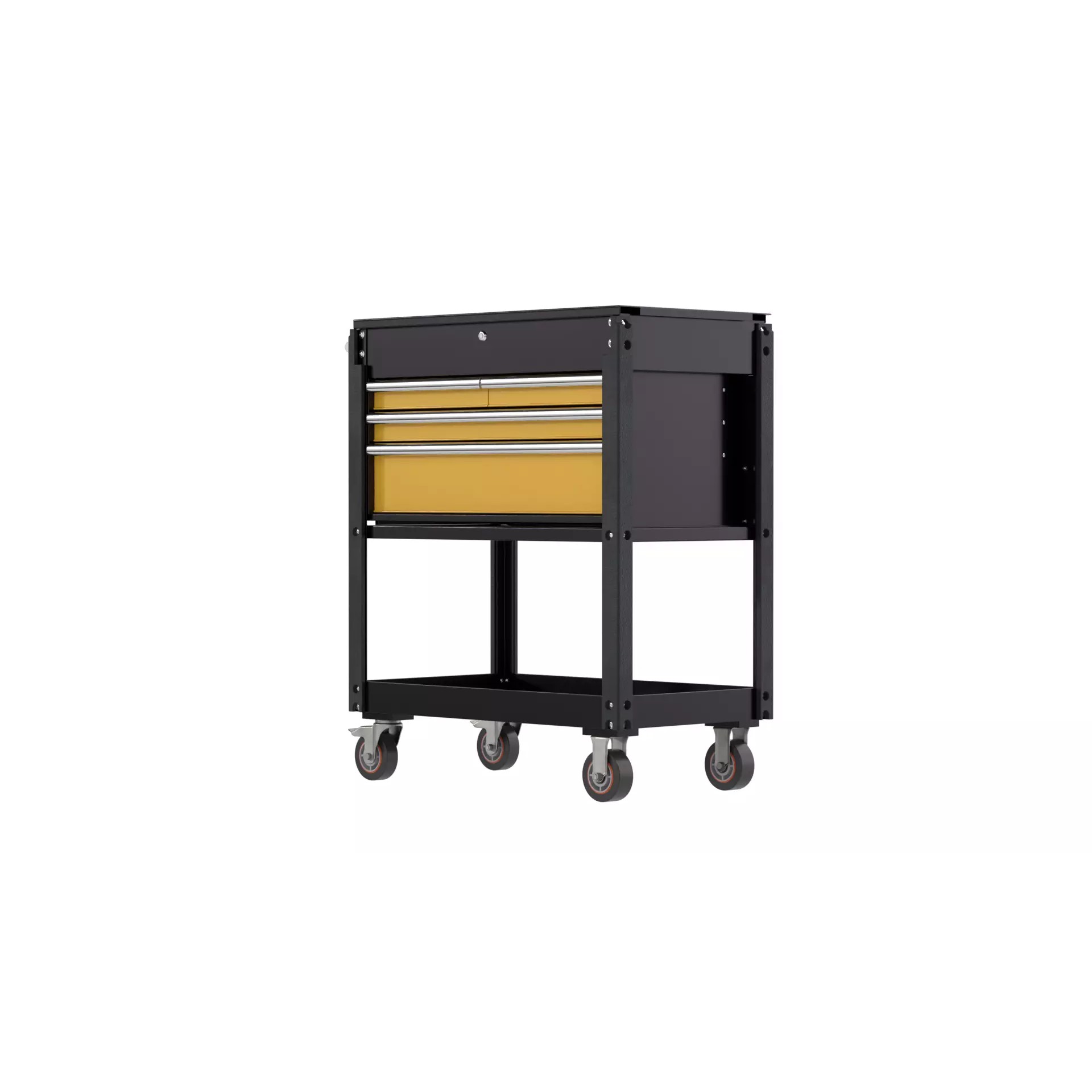 Drawer Utility Tool Cart - Game-Ready 3D Model - View 12