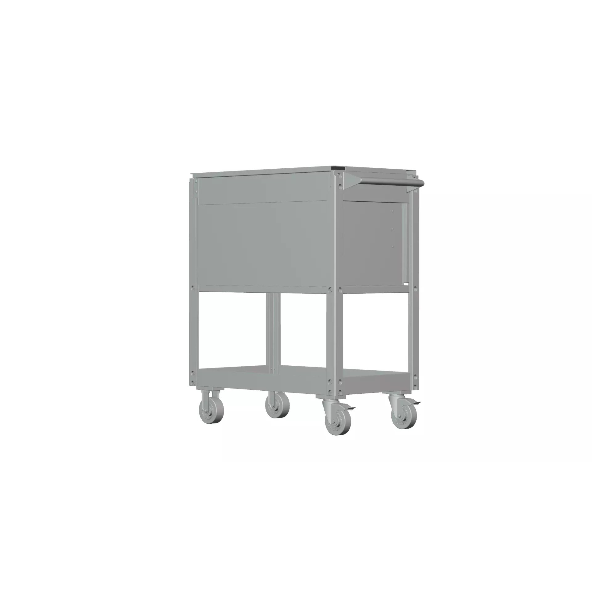 Drawer Utility Tool Cart - Game-Ready 3D Model - View 16