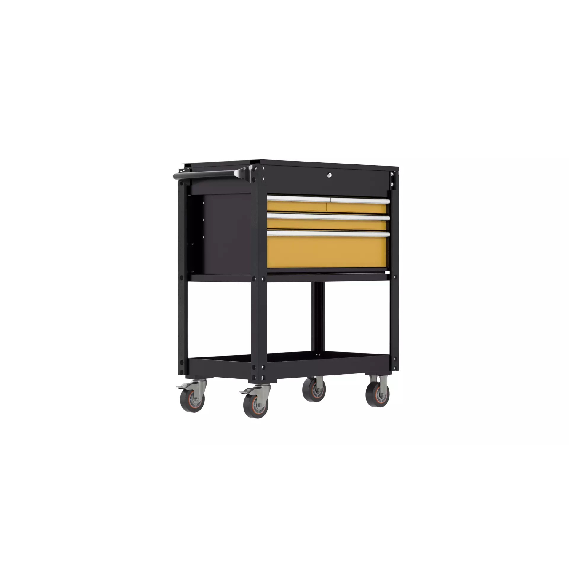 Drawer Utility Tool Cart - Game-Ready 3D Model - View 6