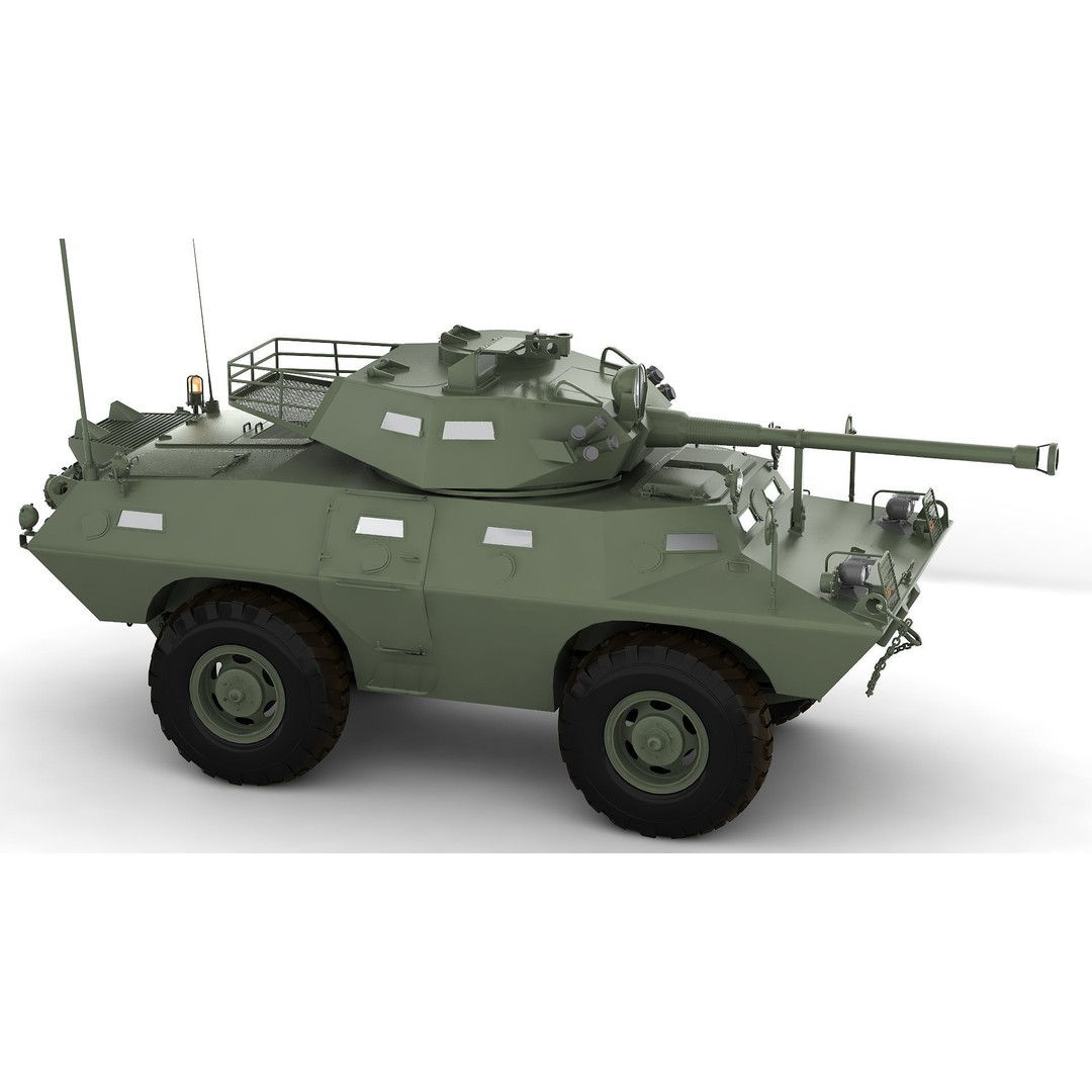 Cadillac V150 3D Model – High Poly Military Vehicle, FBX - View 13