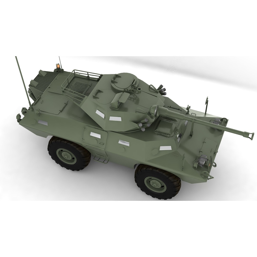 Cadillac V150 3D Model – High Poly Military Vehicle, FBX - View 15