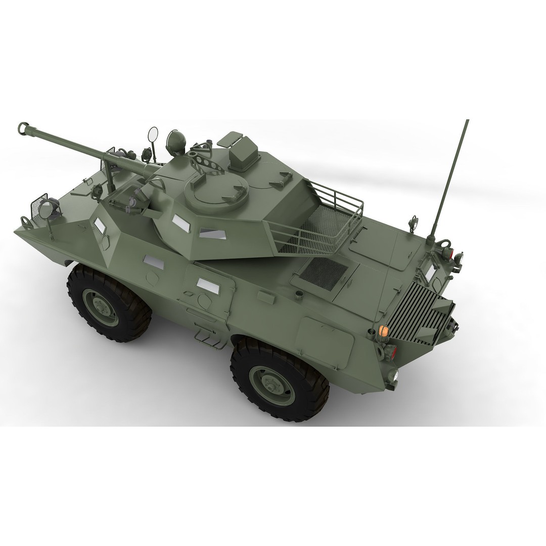 Cadillac V150 3D Model – High Poly Military Vehicle, FBX - View 17