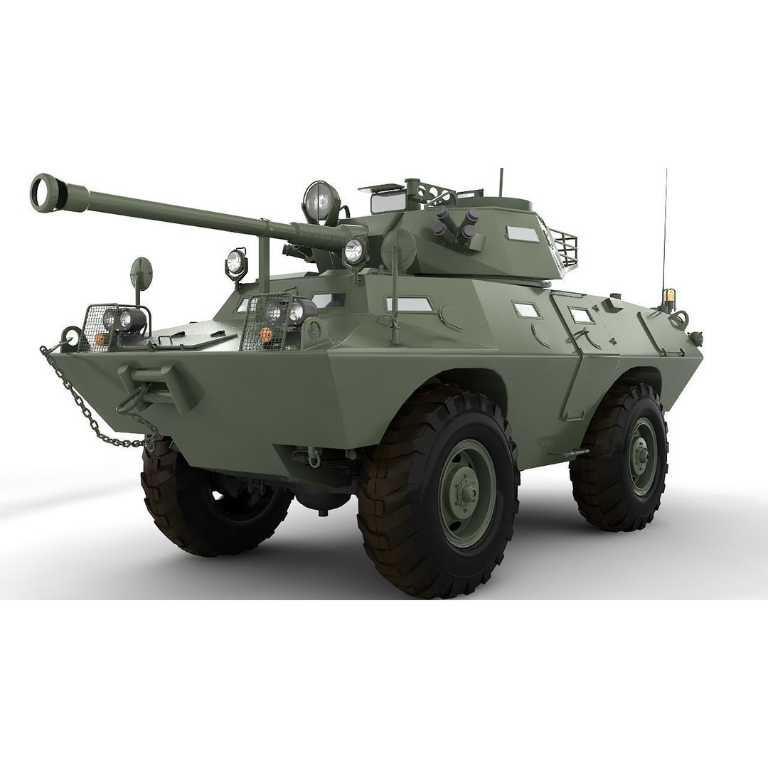 Cadillac V150 3D Model – High Poly Military Vehicle, FBX - View 18