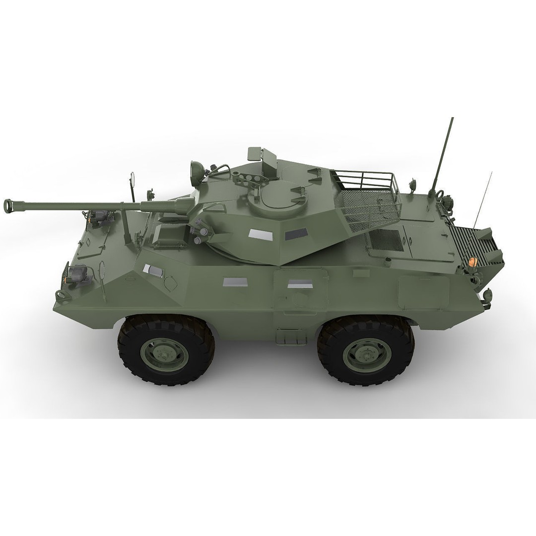 Cadillac V150 3D Model – High Poly Military Vehicle, FBX - View 24