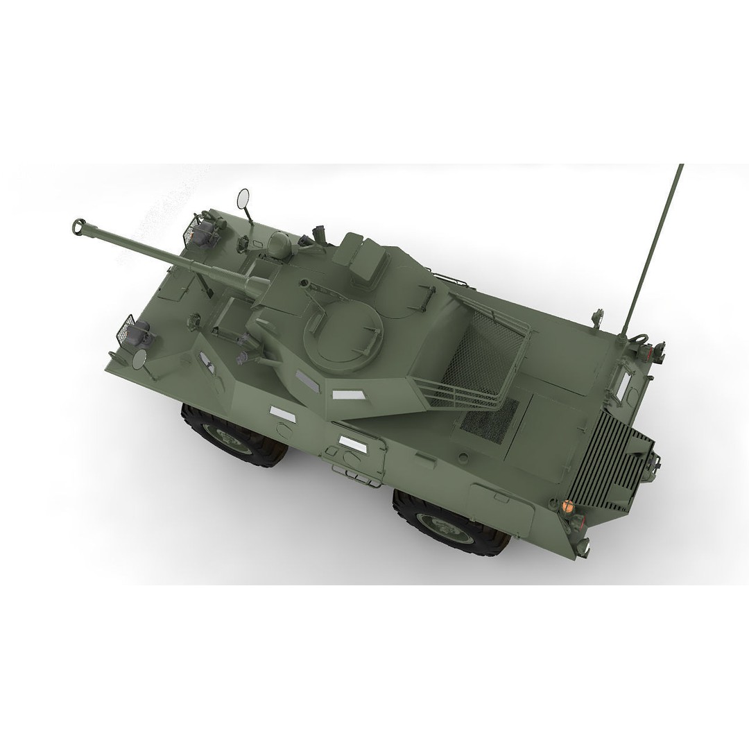 Cadillac V150 3D Model – High Poly Military Vehicle, FBX - View 26