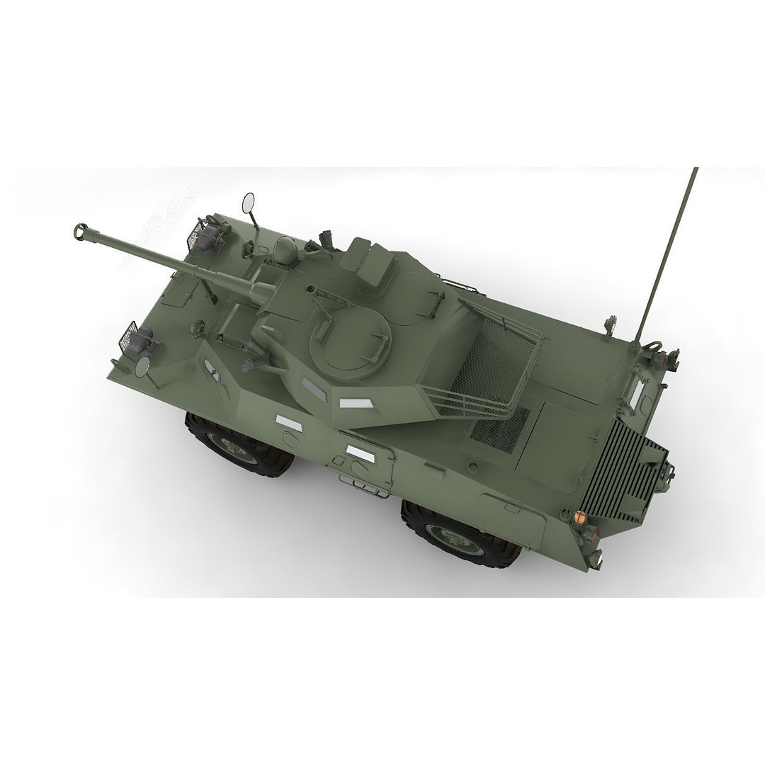 Cadillac V150 3D Model – High Poly Military Vehicle, FBX - View 28