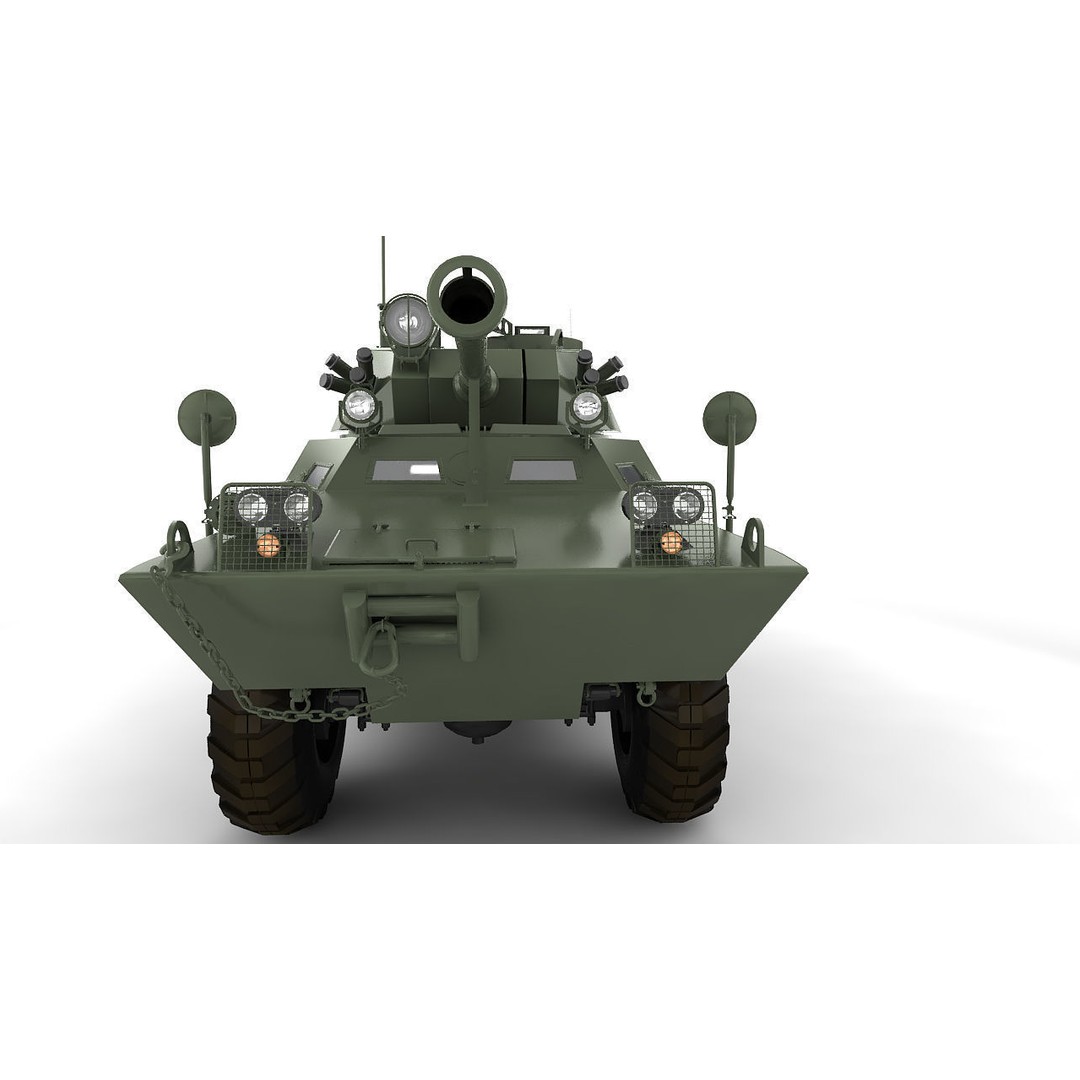 Cadillac V150 3D Model – High Poly Military Vehicle, FBX - View 40