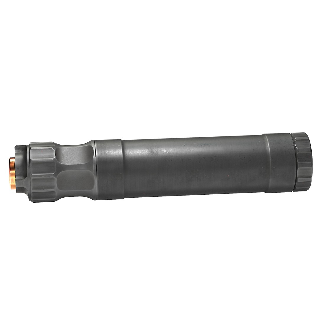 BANISH 45 Suppressor 3D Model – Low Poly PBR Game Asset, FBX, OBJ - View 32