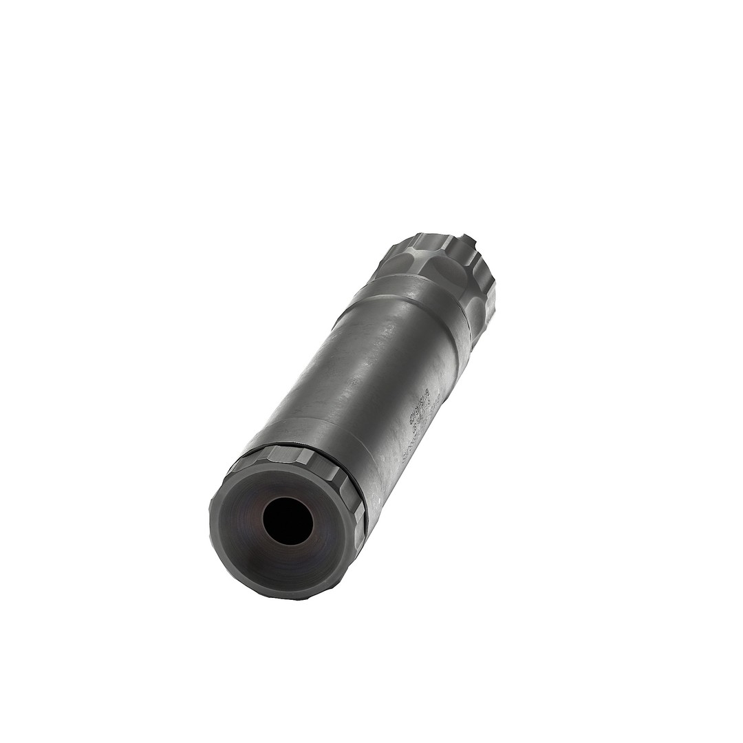 BANISH 45 Suppressor 3D Model – Low Poly PBR Game Asset, FBX, OBJ - View 39
