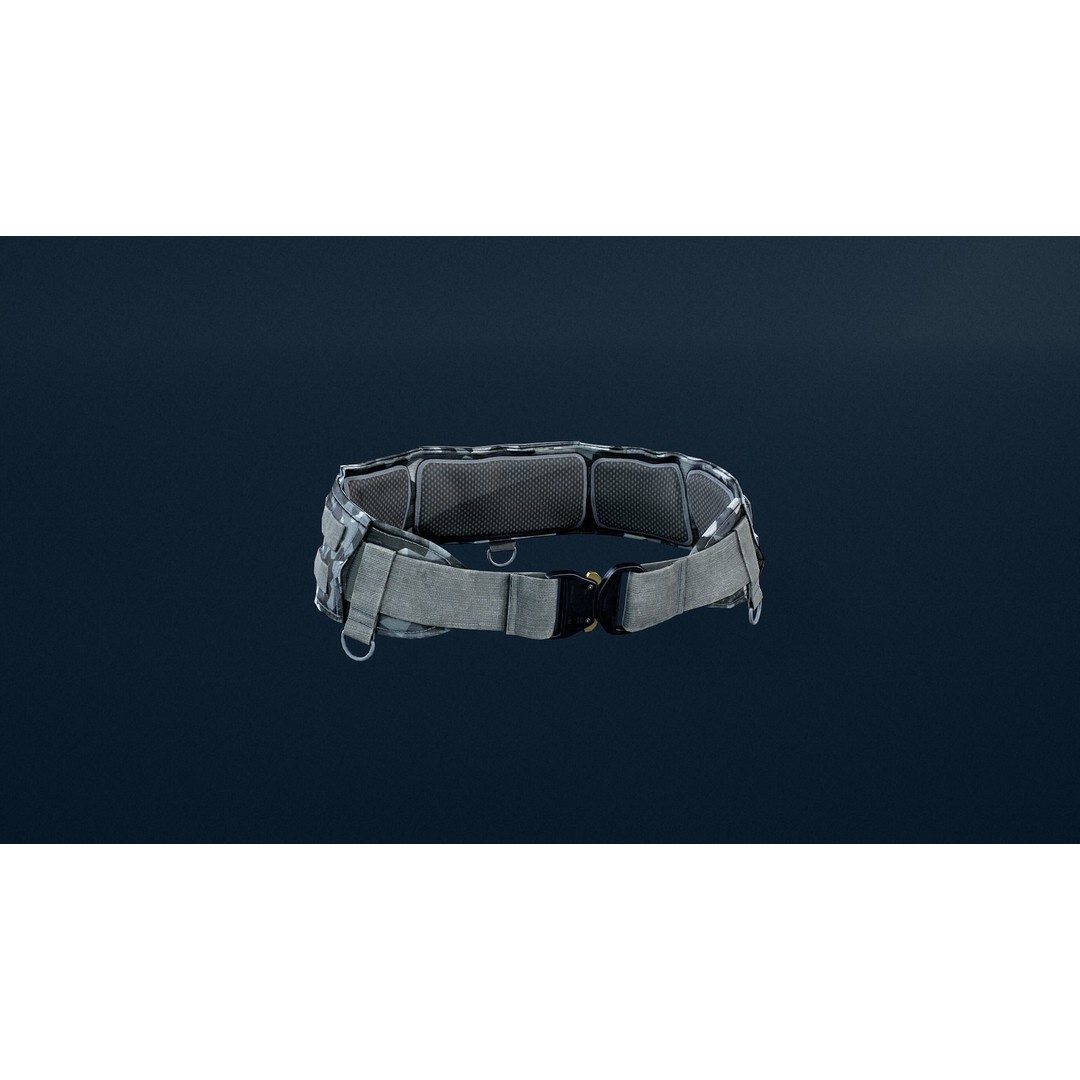 SC-11 Warbelt 3D Model – Low Poly Rigged Game Asset, FBX - View 14