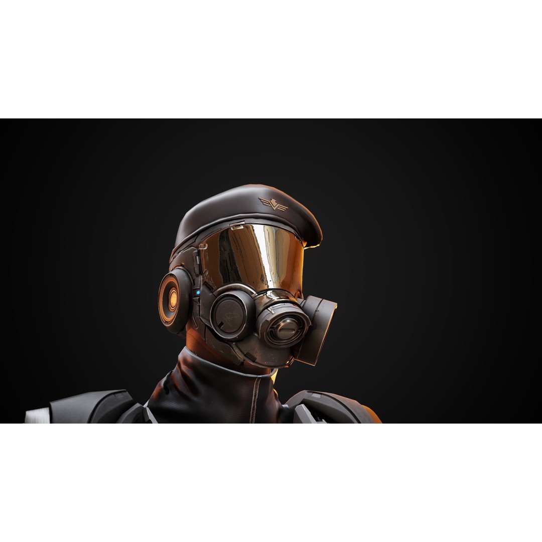 Soldier 3D Model – Low Poly Game Ready Character, FBX, Blender - View 21