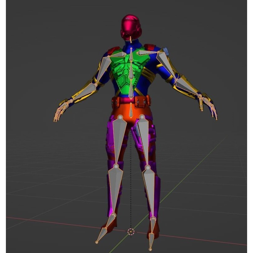 Soldier 3D Model – Low Poly Game Ready Character, FBX, Blender - View 22