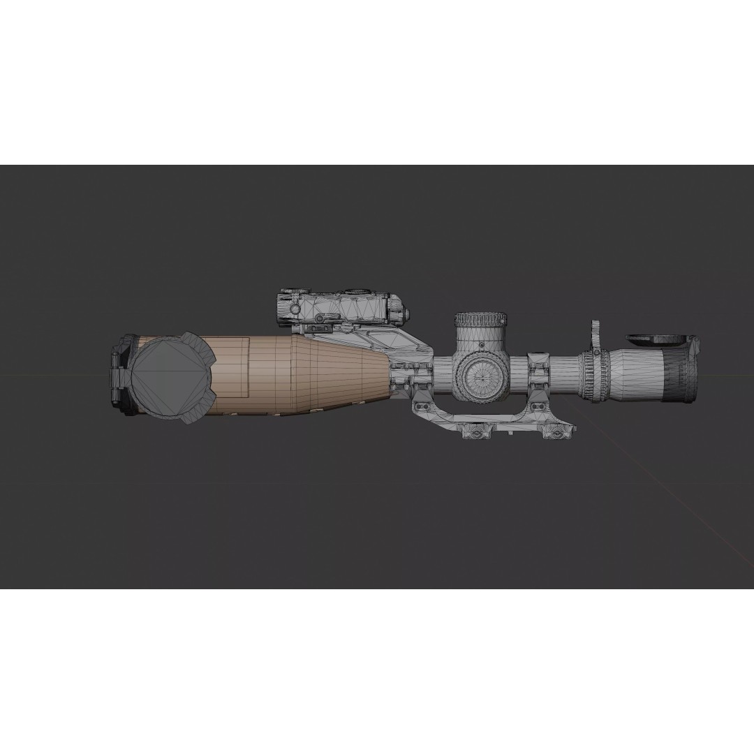 Vortex Razor HD Gen III 3D Model – Low Poly PBR Optic Mounts - View 50