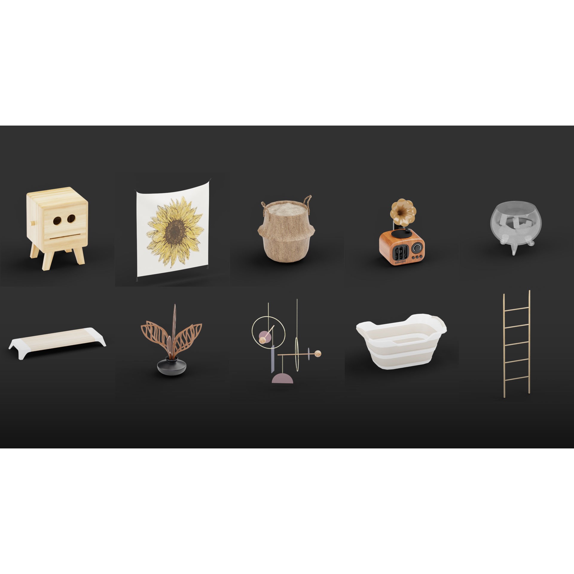 Mega Pack 10,000 Furniture Models - PBR Game-Ready 3D Model - View 10