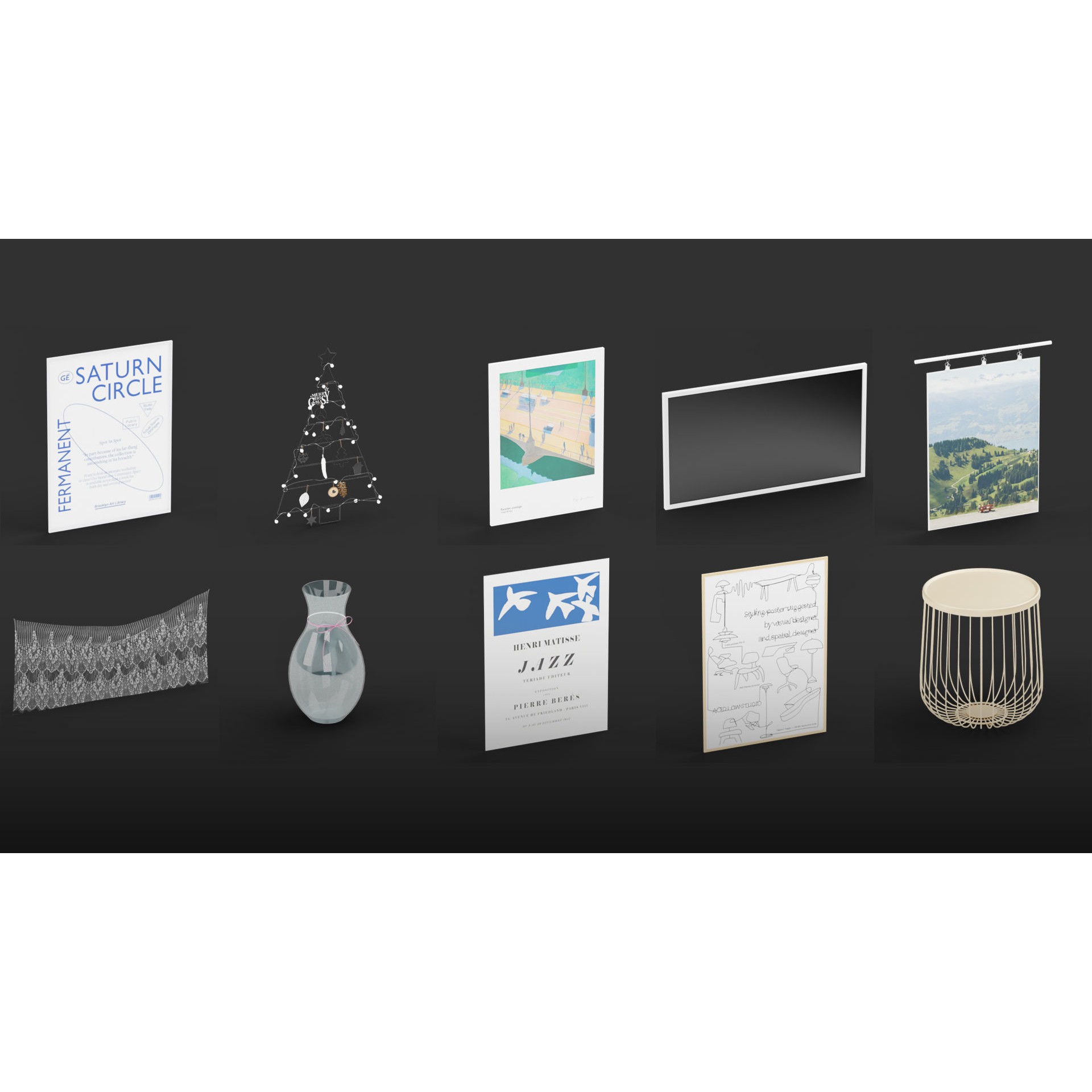 Mega Pack 10,000 Furniture Models - PBR Game-Ready 3D Model - View 12