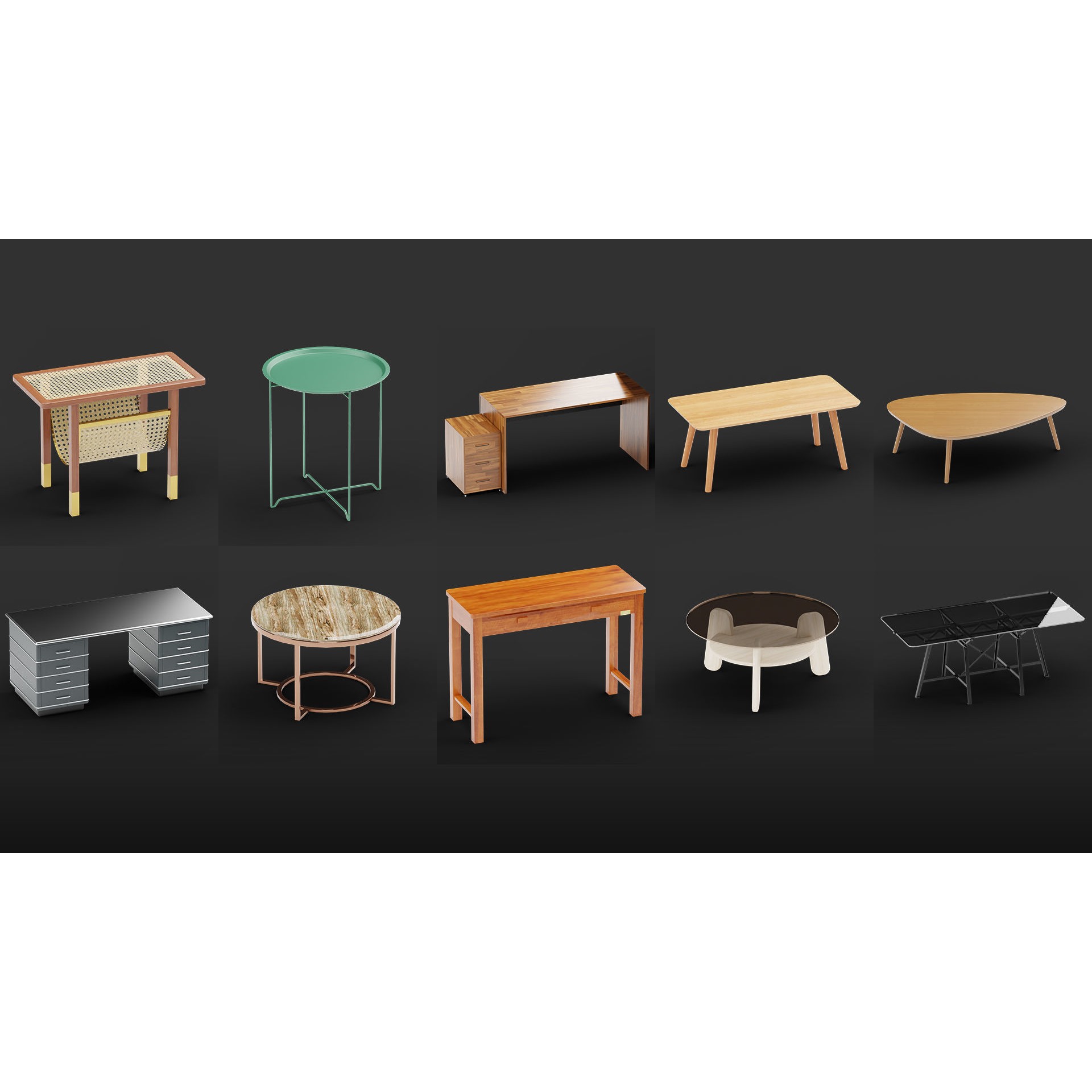 Mega Pack 10,000 Furniture Models - PBR Game-Ready 3D Model - View 16