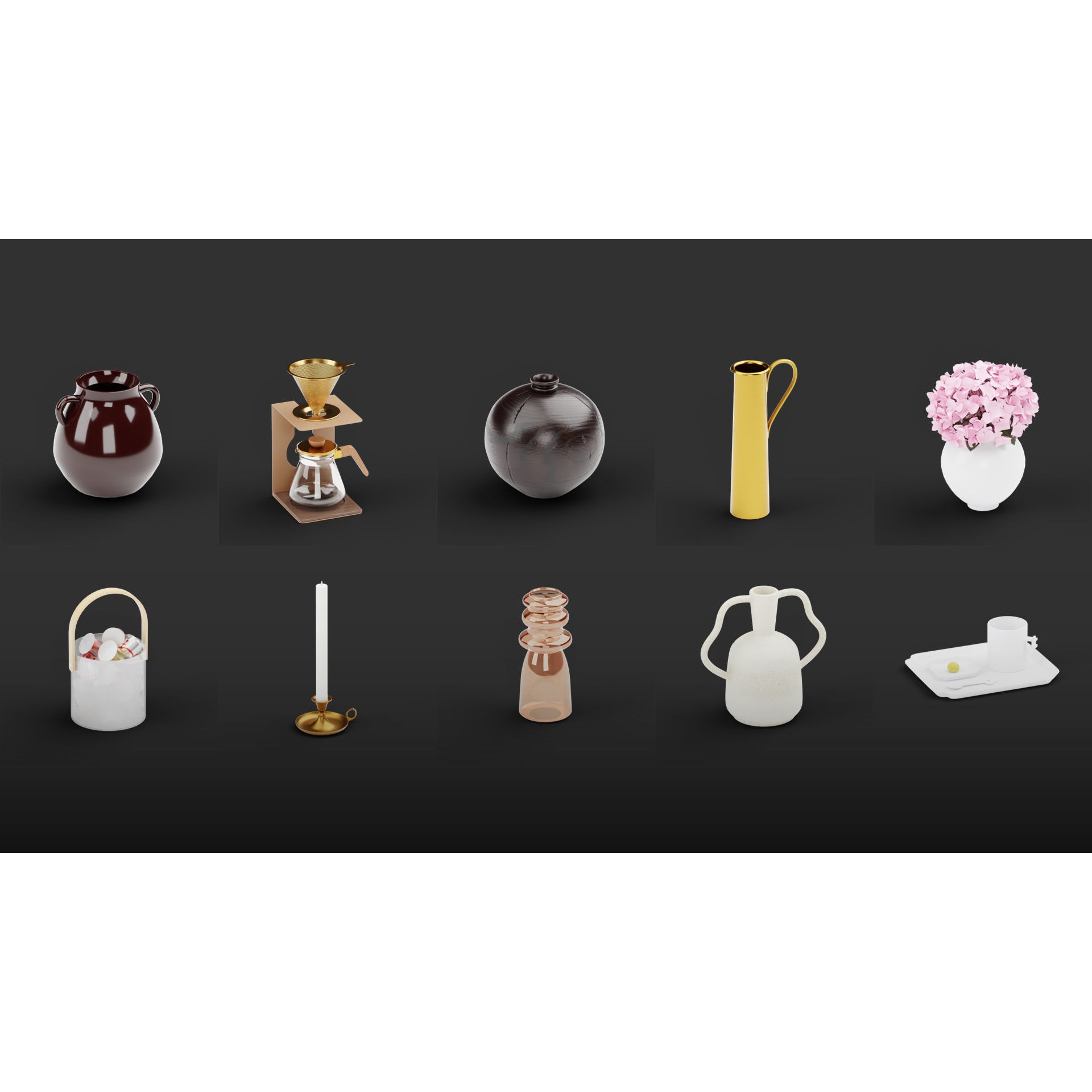 Mega Pack 10,000 Furniture Models - PBR Game-Ready 3D Model - View 19