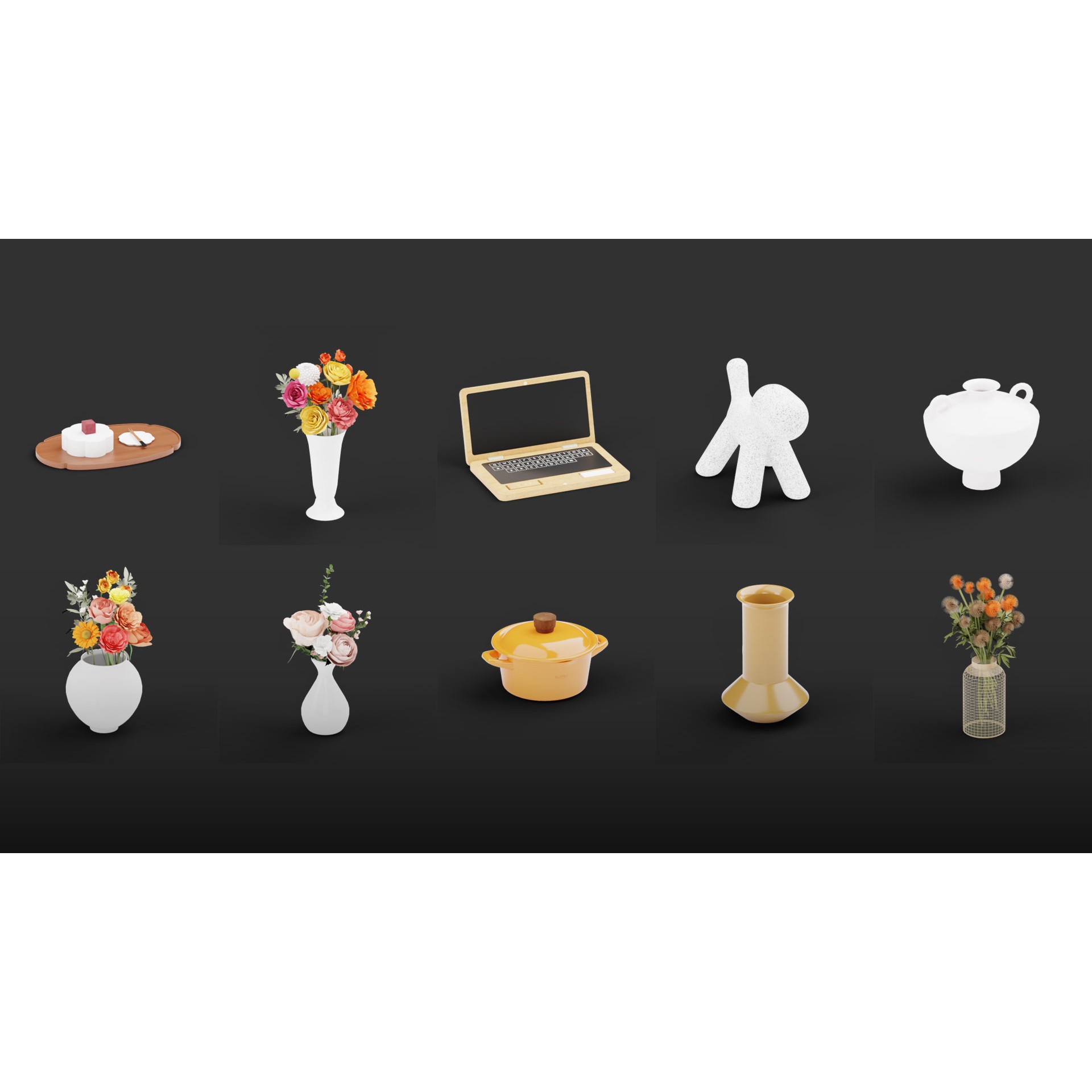 Mega Pack 10,000 Furniture Models - PBR Game-Ready 3D Model - View 21