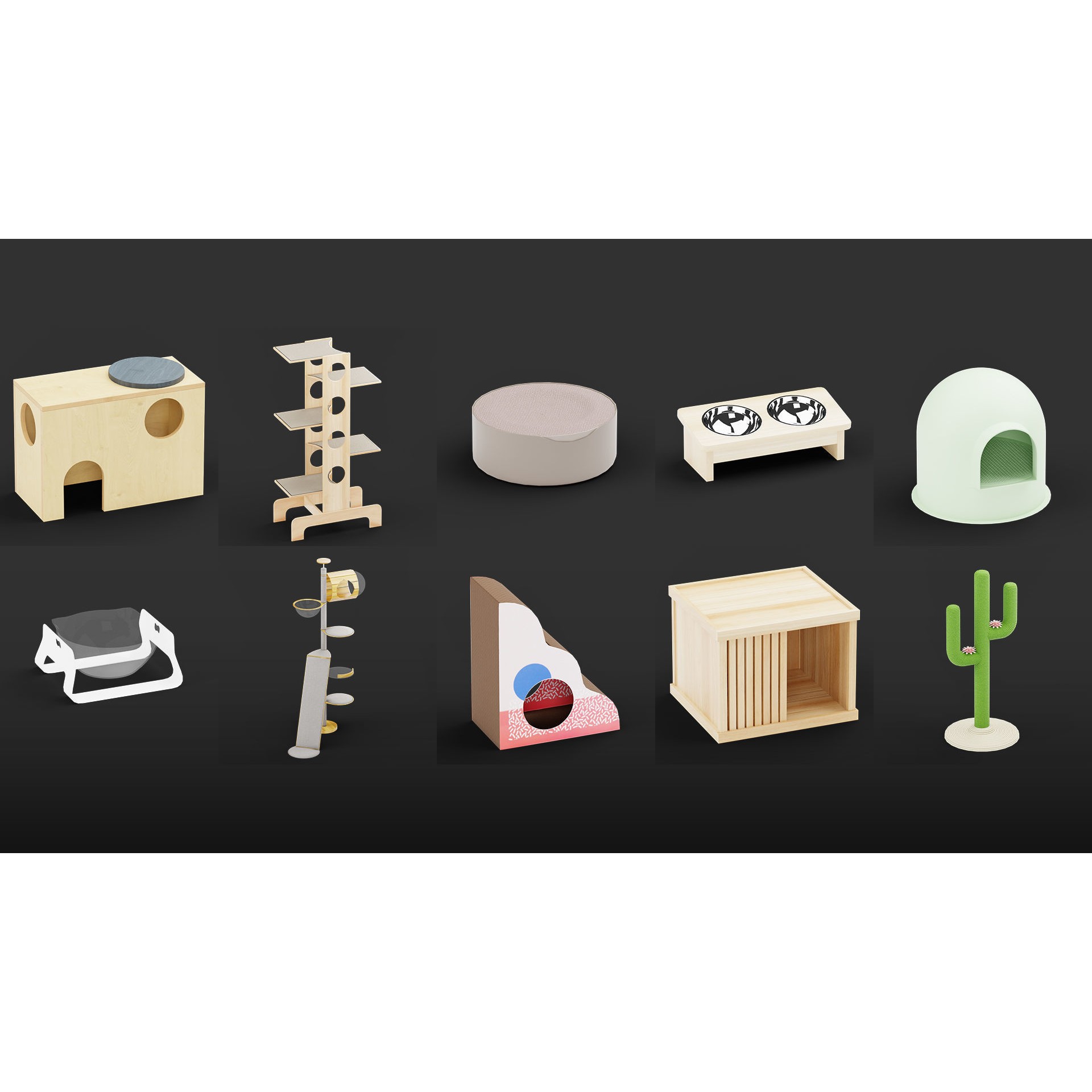 Mega Pack 10,000 Furniture Models - PBR Game-Ready 3D Model - View 29