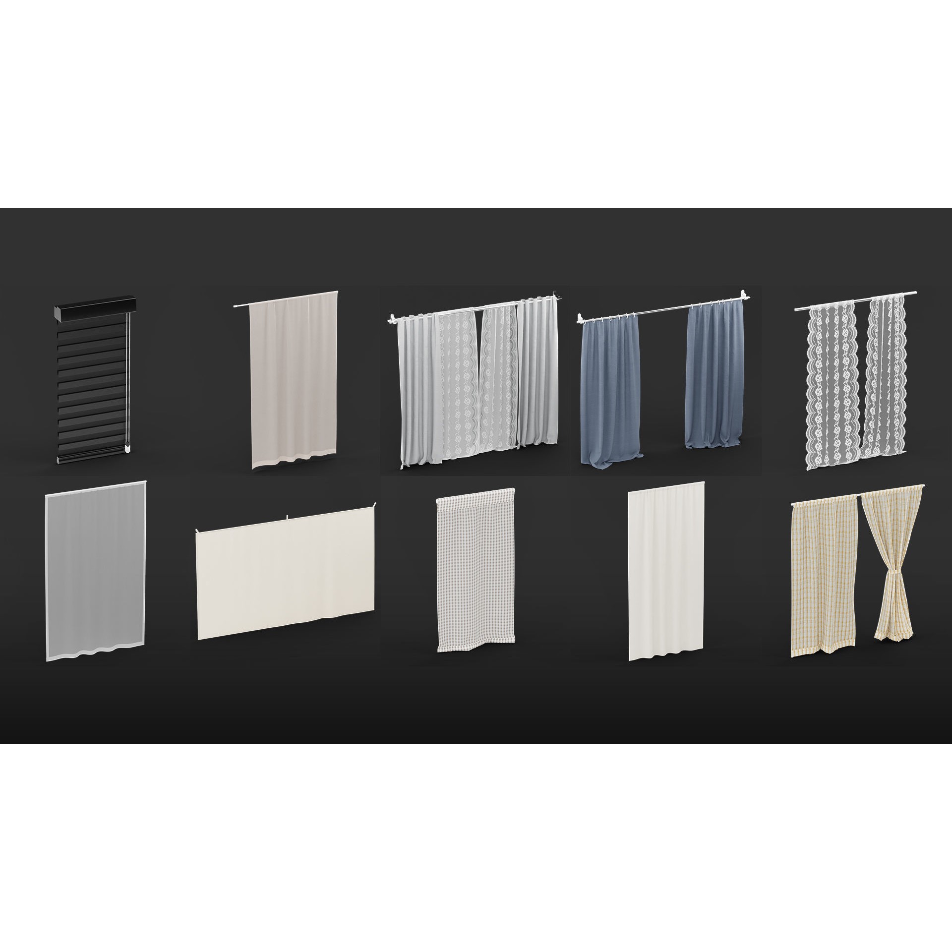 Mega Pack 10,000 Furniture Models - PBR Game-Ready 3D Model - View 30