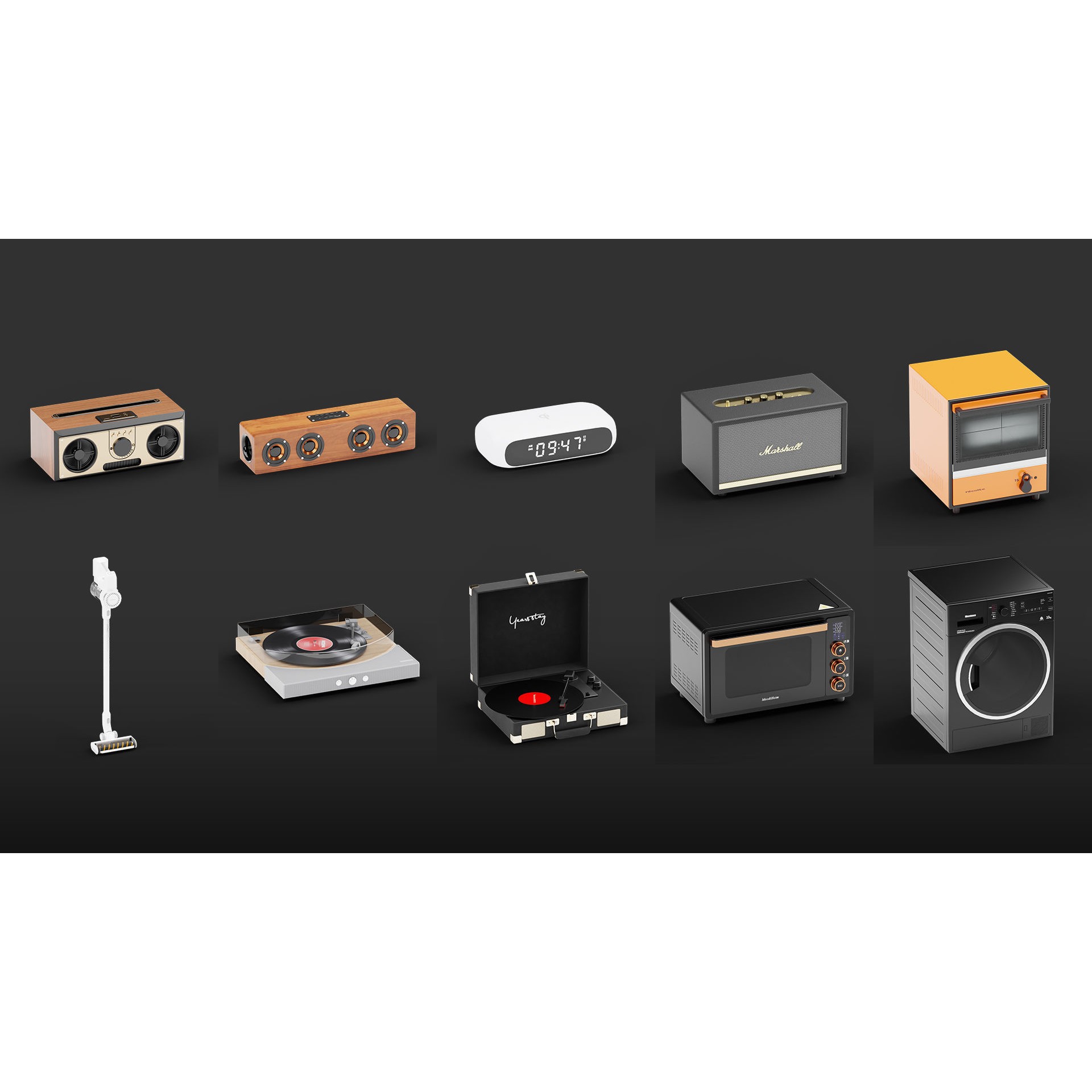 Mega Pack 10,000 Furniture Models - PBR Game-Ready 3D Model - View 32