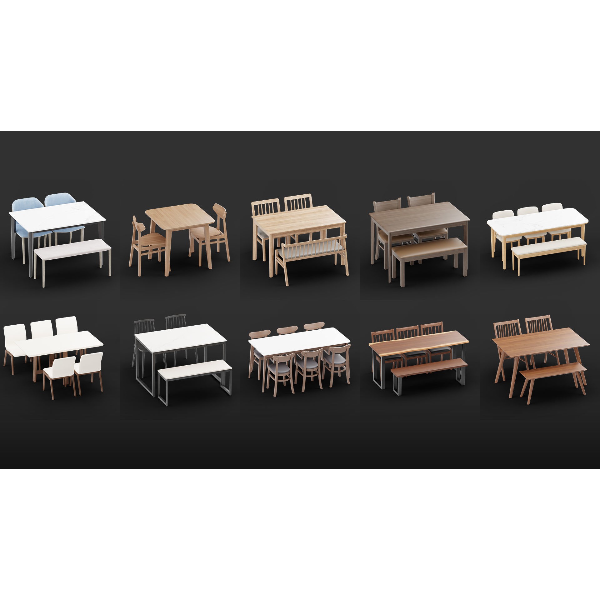 Mega Pack 10,000 Furniture Models - PBR Game-Ready 3D Model - View 35