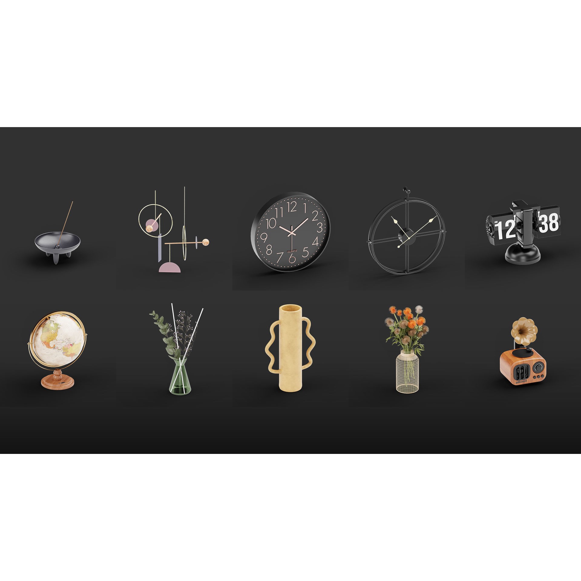 Mega Pack 10,000 Furniture Models - PBR Game-Ready 3D Model - View 4