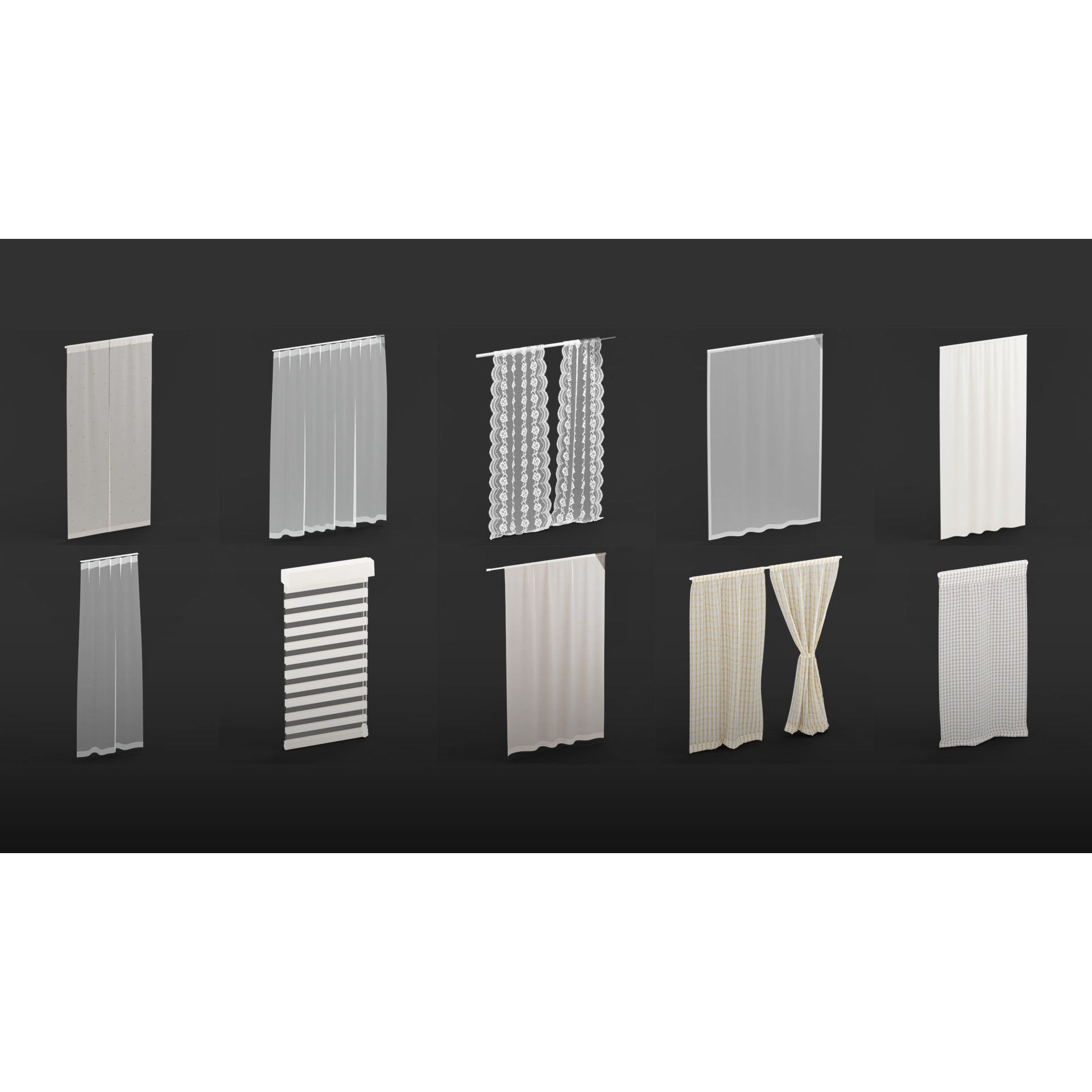 Mega Pack 10,000 Furniture Models - PBR Game-Ready 3D Model - View 42