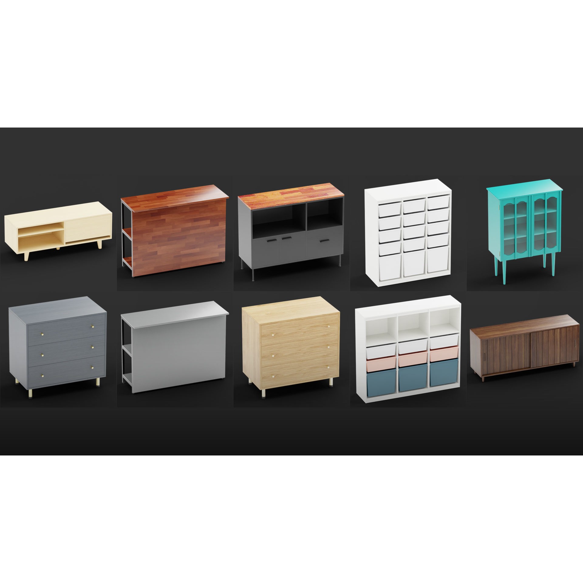 Mega Pack 10,000 Furniture Models - PBR Game-Ready 3D Model - View 73