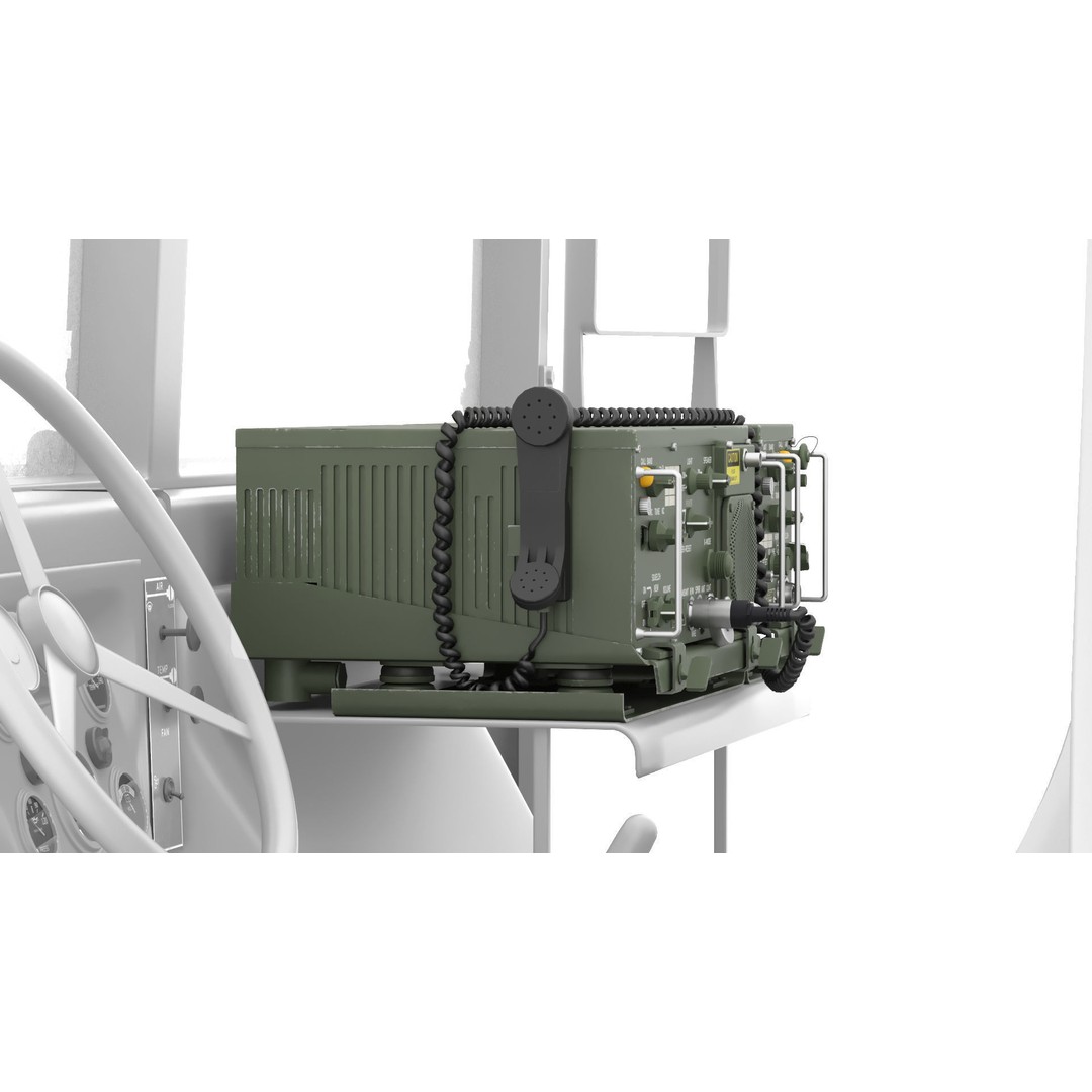 Radio System AN/VRC-47 3D Model – Realistic Military Radio Asset, FBX - View 10