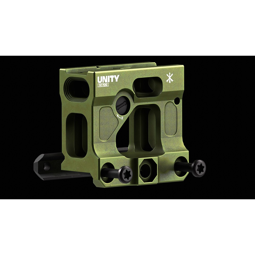 Brugger & Thomet MP9 3D Model – Low Poly Game-Ready Asset, FBX - View 20
