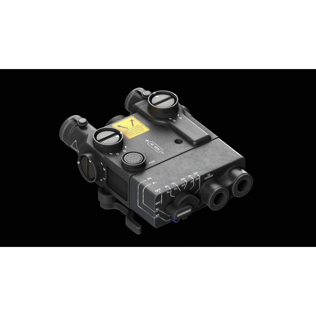 Brugger & Thomet MP9 3D Model – Low Poly Game-Ready Asset, FBX - View 28