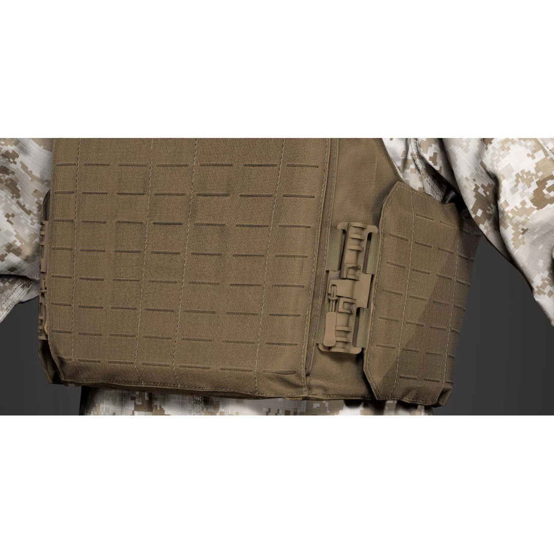 Universal Armor Plate Carrier 3D Model – Low Poly PBR Asset for Unreal Engine - View 9