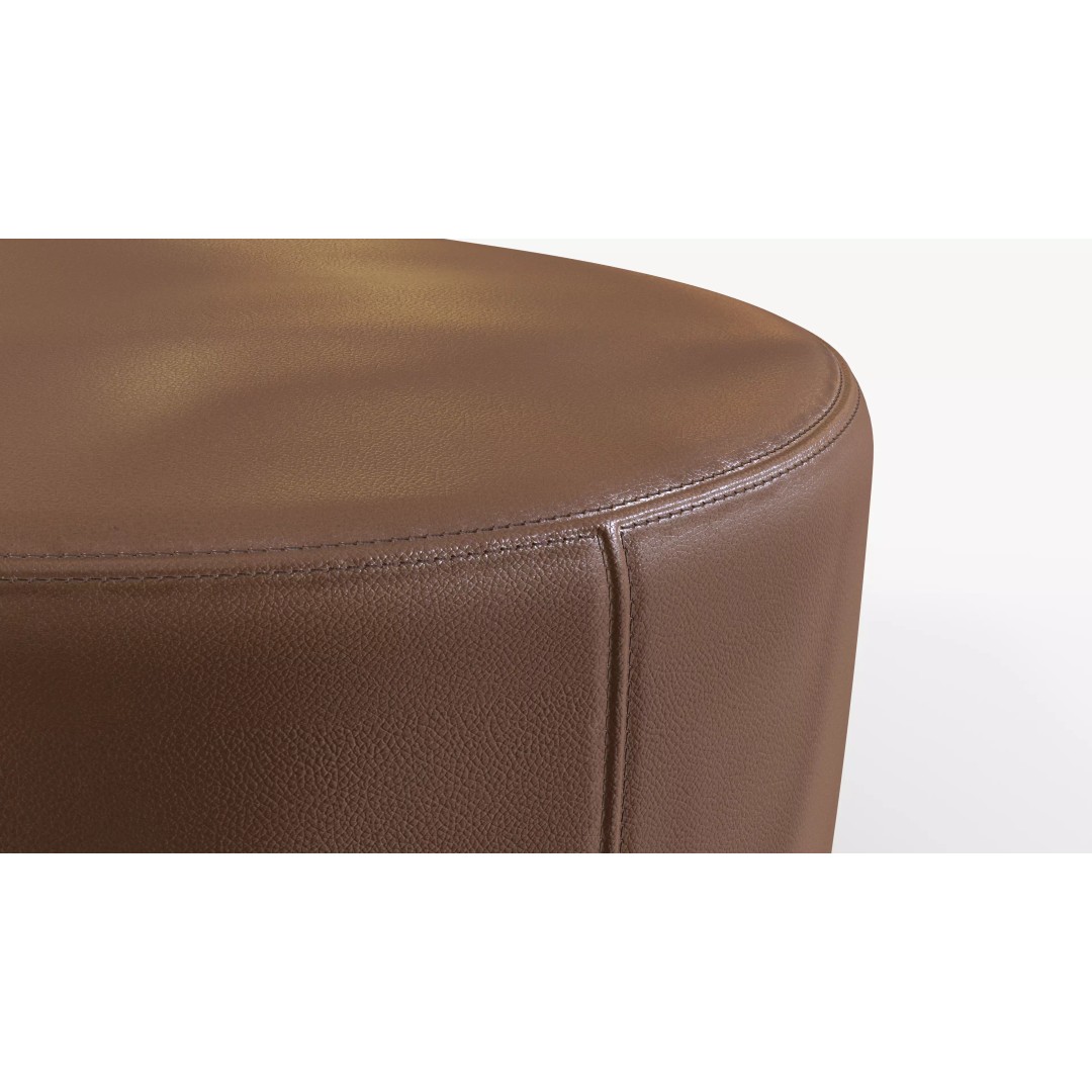 Ottoman Leather Big 3D Model – Low Poly PBR Furniture Asset, FBX - View 8