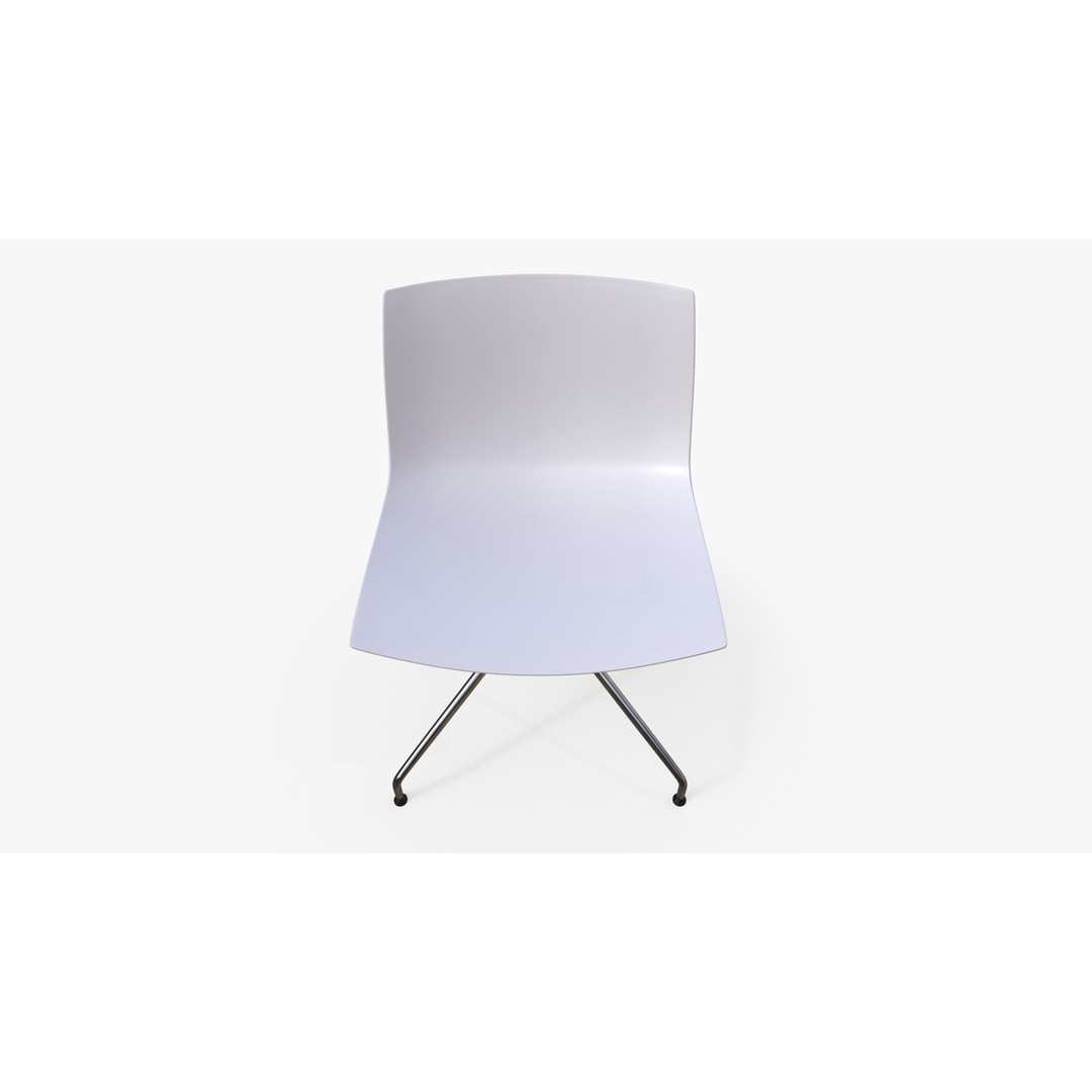 Plastic Chair 3D Model – Low Poly PBR Furniture Asset, FBX - View 5