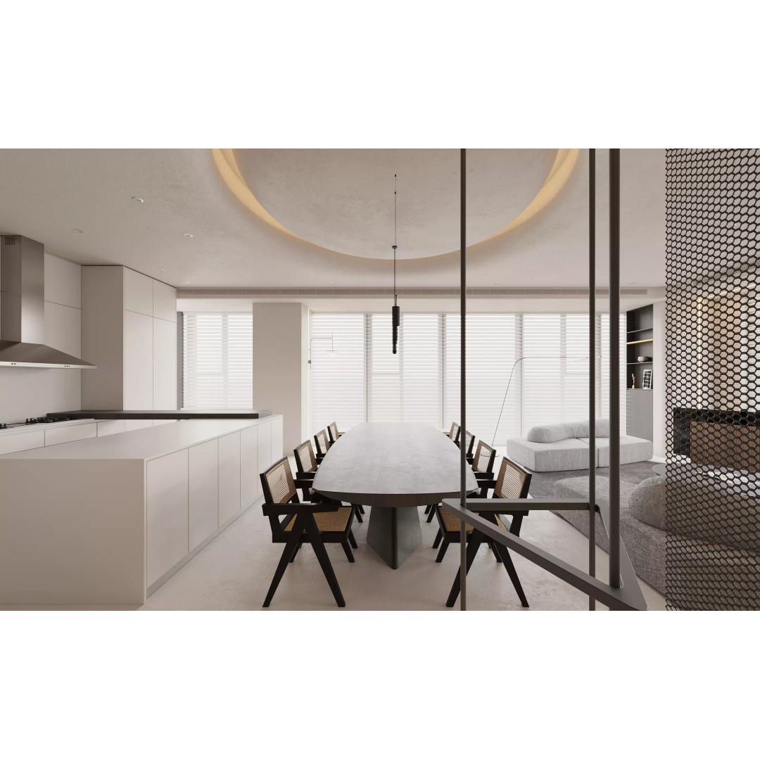 Modern Living Room 3D Model – Photo Realistic Interior Asset, FBX & OBJ - View 6