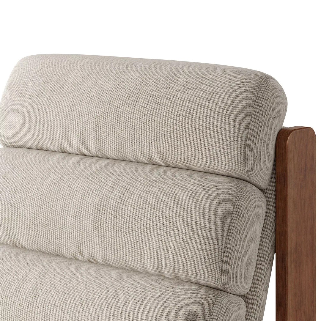 Philippe Accent Chair 3D Model – High-Quality Armchair for Interior Design