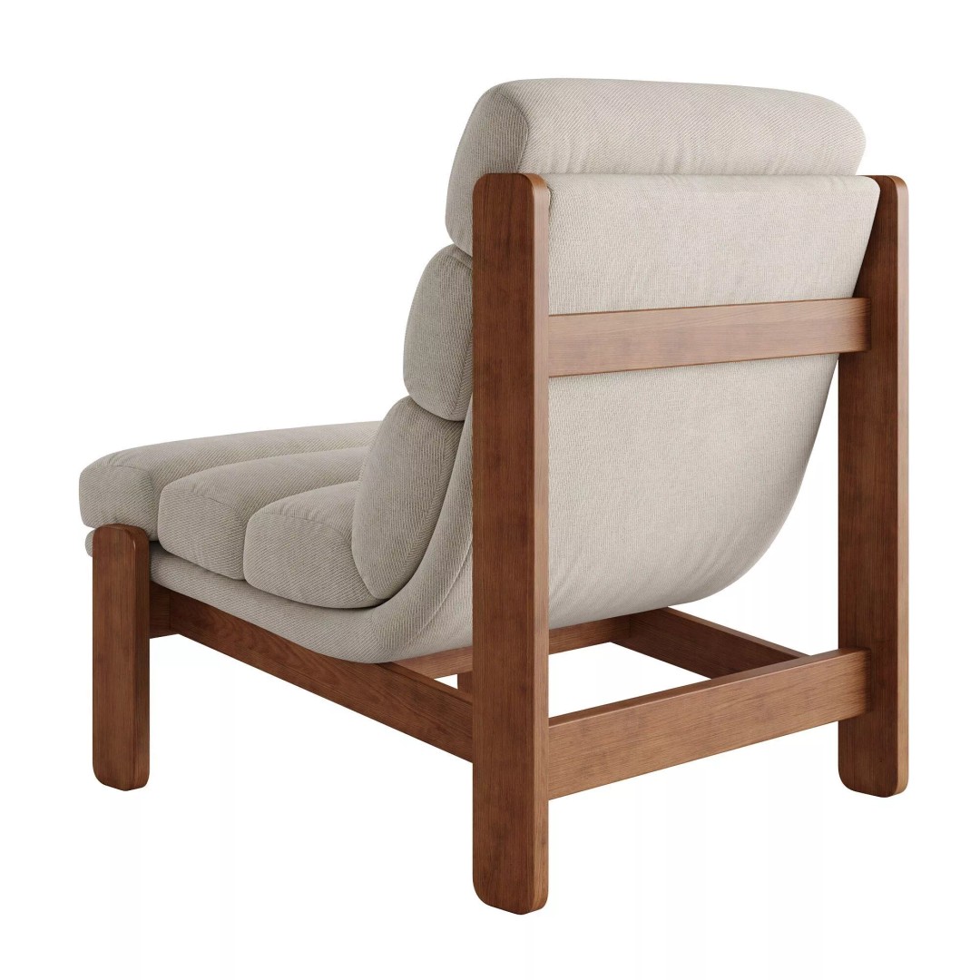Philippe Accent Chair 3D Model – High-Quality Armchair for Interior Design - View 8